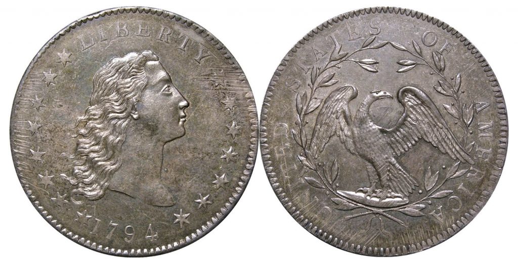 1794 Flowing Hair Dollar