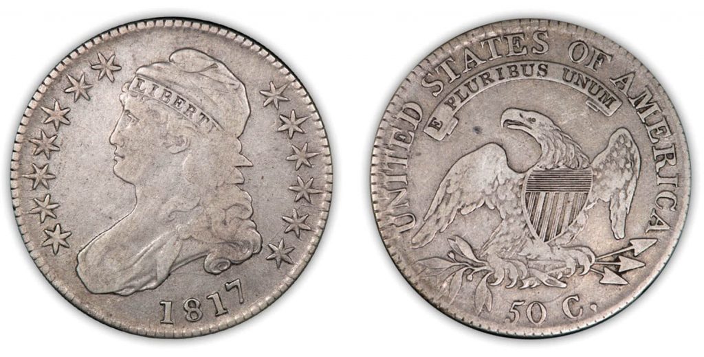 1817 Capped Bust Half Dollar