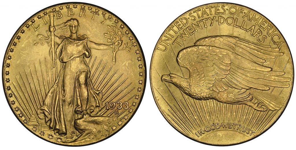 1933 Saint Gaudens Double Eagle